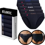 ATLANTIC 5PAK! Pánské slipy SPORT 5ks *XL* 5SMP-004 námořnická modrá5
