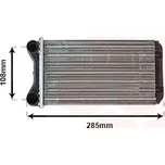 VAN WEZEL Výměník tepla, vnitřní vytápění 03006223