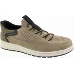 BUGATTI Pánské béžové textilní slip-on 335-AFB6B-6900-1400-847 Velikost 42