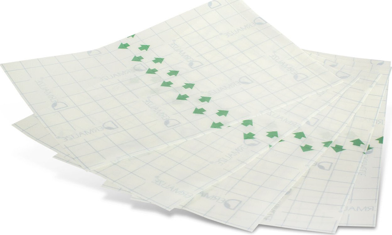 DERMALIZE PRO - hojivá fólie (náplast) po tetování :: DERMALIZE - hojivá náplast po tetování balení 5ks 15x10cm