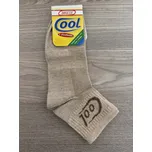 Miketa Polovysoká ponožka COOL Barva: béžová, Velikost: 35-37