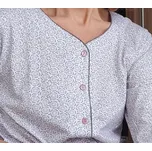 Luna dámské pyžamo bavlna béžové velikost 3XL