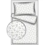 Polášek Holešov Dětské bavlněné povlečení liška bílá velikost lůžkovin 100x140