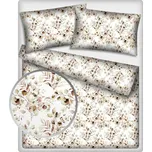 Polášek Holešov Flanelové povlečení eukalyptus bílá velikost lůžkovin 140x200