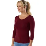 Dámské tričko Manati BASIC Babell Barva/Velikost: bordo (vínová) / S/M