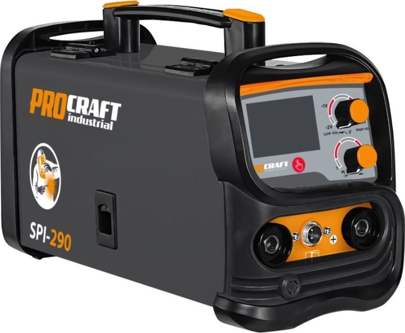 Kombinovaná invertorová svářečka Co Flux - trubičkový drát, MMA, TIG lift Procraft SPI-290 | SPI-290