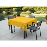 Venkovní čtvercový ubrus TERRA color 40 mustard/hořčicová, různé rozměry Mybesthome Rozměr: 150x150 cm