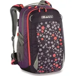 Školní batoh Boll Smart Artwork 24 Flowers - purple