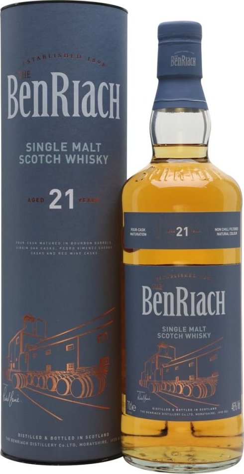 BenRiach Classic 21y 0,7l 46% GB