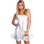 Kalimo dámské pyžamo saténové bílé velikost M