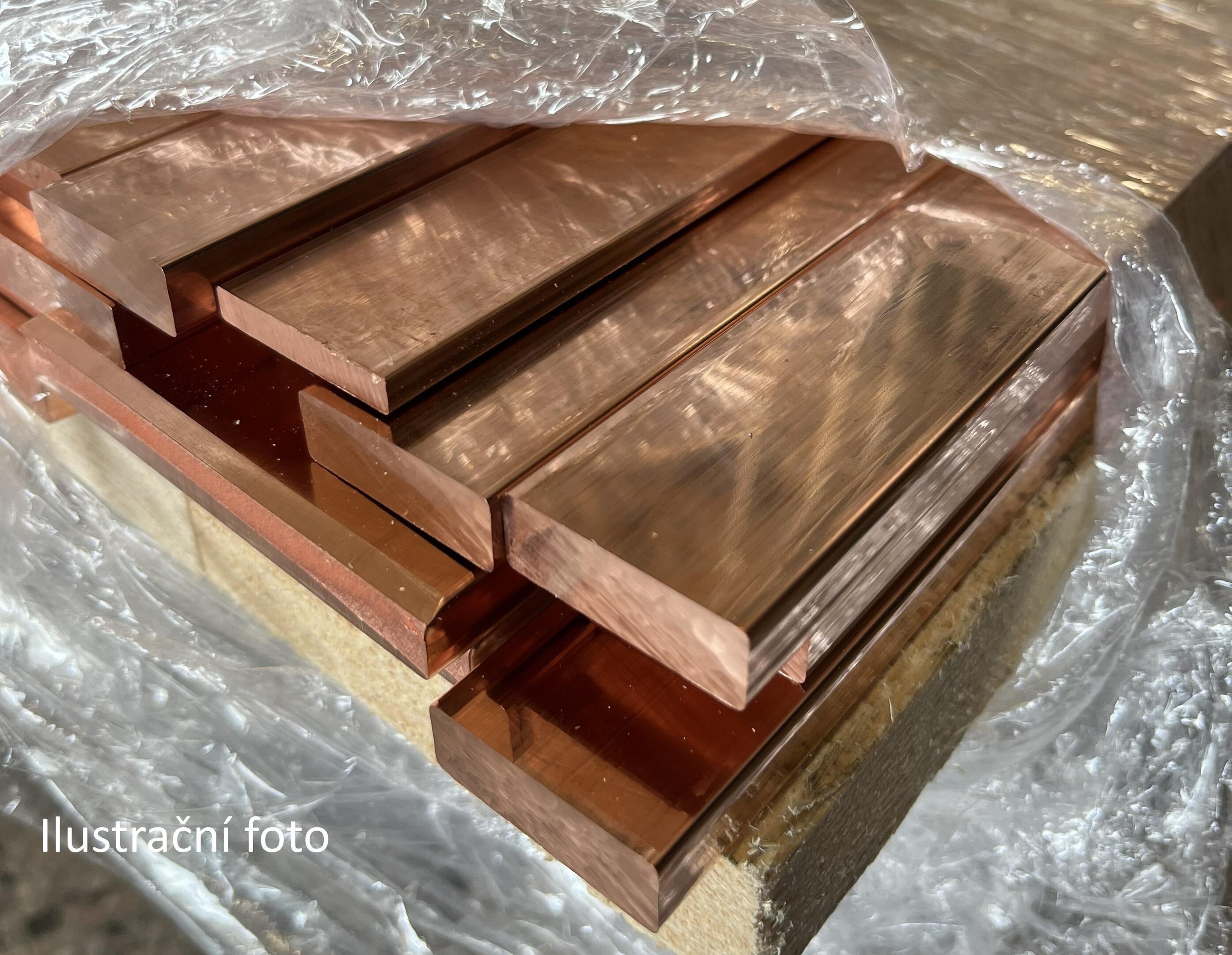 Pásovina Cu 40/5 1m/1,80kg In=600A