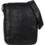 Sendi Design Pánská kožená taška přes rameno PEDRO černá