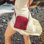 Kožená crossbody kabelka Noelia Bolger 3017 - červená