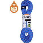 Horolezecké lano BEAL Booster Unicore 9,7 mm Dry blue - 60 cm
