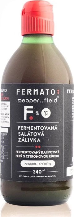 Fermentovaná rajčatová zálivka Fermato s Kampotským pepřem