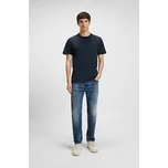 BOSS Slub-cotton T-shirt with logo detail