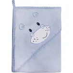 Eevi Froté osuška s kapucí BABY LOVE 100x100cm - modrá