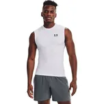 Pánské kompresní tílko Under Armour HG Armour Comp SL velikost XL white