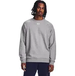 Pánská mikina Under Armour Rival Fleece Crew velikost XL castlerock light heather