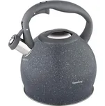 Rychlovarná konvice s píšťalkou 3 l Kb-7267 Marble