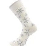 PONOŽKY SILNÉ CELOFROTÉ FROOLOO smetanové s obrázky VLOČEK - 39–42