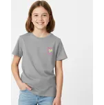 Juniorské tričko pro holky SH3514 Velikost: 146, Barva: Šedá