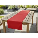 Venkovní běhoun - ubrus RUNNER color 10 červená, různé rozměry Mybesthome Rozměr: 40x140 cm