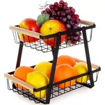 Vilde Dvouúrovňový košík kovový 21 x 28…