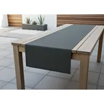 Venkovní běhoun - ubrus RUNNER color 02 antracit, různé rozměry Mybesthome Rozměr: 40x140 cm