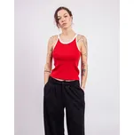 Thinking MU Clavel Pannacotta Contrast Harriet Top RED L