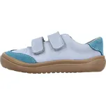 Celoroční boty Jonap barefoot Joy šedá/modrá 27