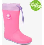 Dívčí holínky COQUI RAINY Lt. Fuchsia/Lt. Lila Frog 31
