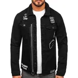 Pánská džínová bunda černá G131 DENLEY_L