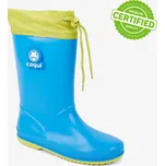 Chlapecké holínky COQUI RAINY Sea Blue/Citrus Frog 34