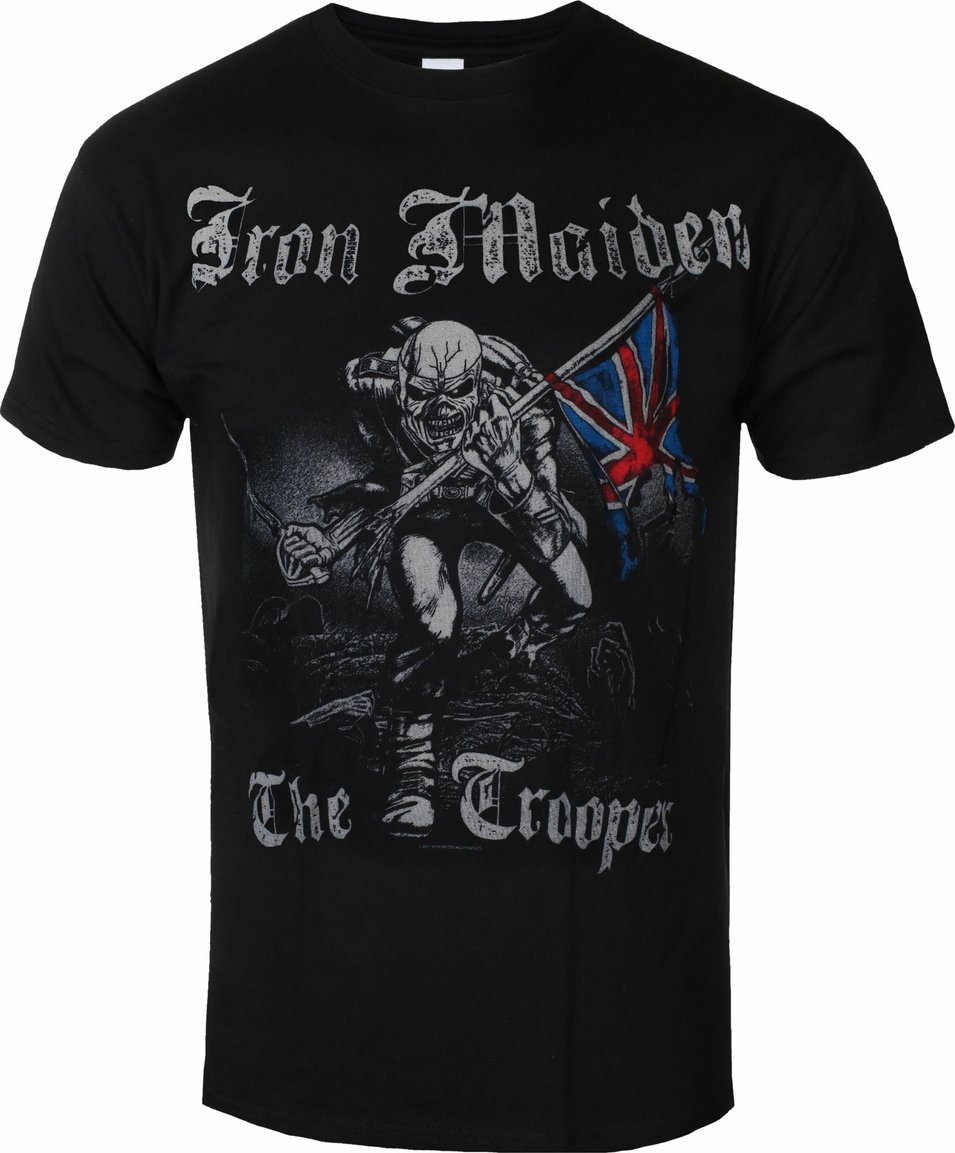 Tričko metal pánské Iron Maiden - Sketched Trooper - ROCK OFF - IMTEE22MB - S