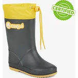 Chlapecké holínky COQUI RAINY COLLAR FUR Antracit/Yellow 31