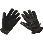 Rukavice kožené s vycpávkou MFH Protect - černé, L