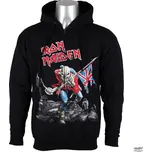 mikina s kapucí pánské Iron Maiden - Scuffed Trooper - ROCK OFF - IMHOOD06MB - M