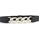 Dámský pásek na šaty Becca Černý-stříbrný Lifestyle 21100606222385672