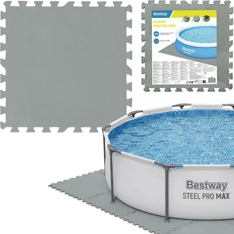 Bestway 58639 Pěnová podložka pod bazén 50 x 50 cm 9 ks