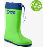 Chlapecké holínky COQUI RAINY COLLAR Lime/Royal 31