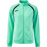 Dámská sportovní mikina Joma CHAMPIONSHIP 20 FULL ZIP SWEATSHIRT XL Světle zelená, Černá