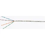 LYNX CS UTP kabel LYNX, Cat5E, drát, PVC, Dca, šedý, 100m LX-SLD-UTP5E-GR-100