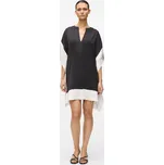 ŠATY KARL LAGERFELD SIGNATURE CASUAL DRESS WHITE/BLACK