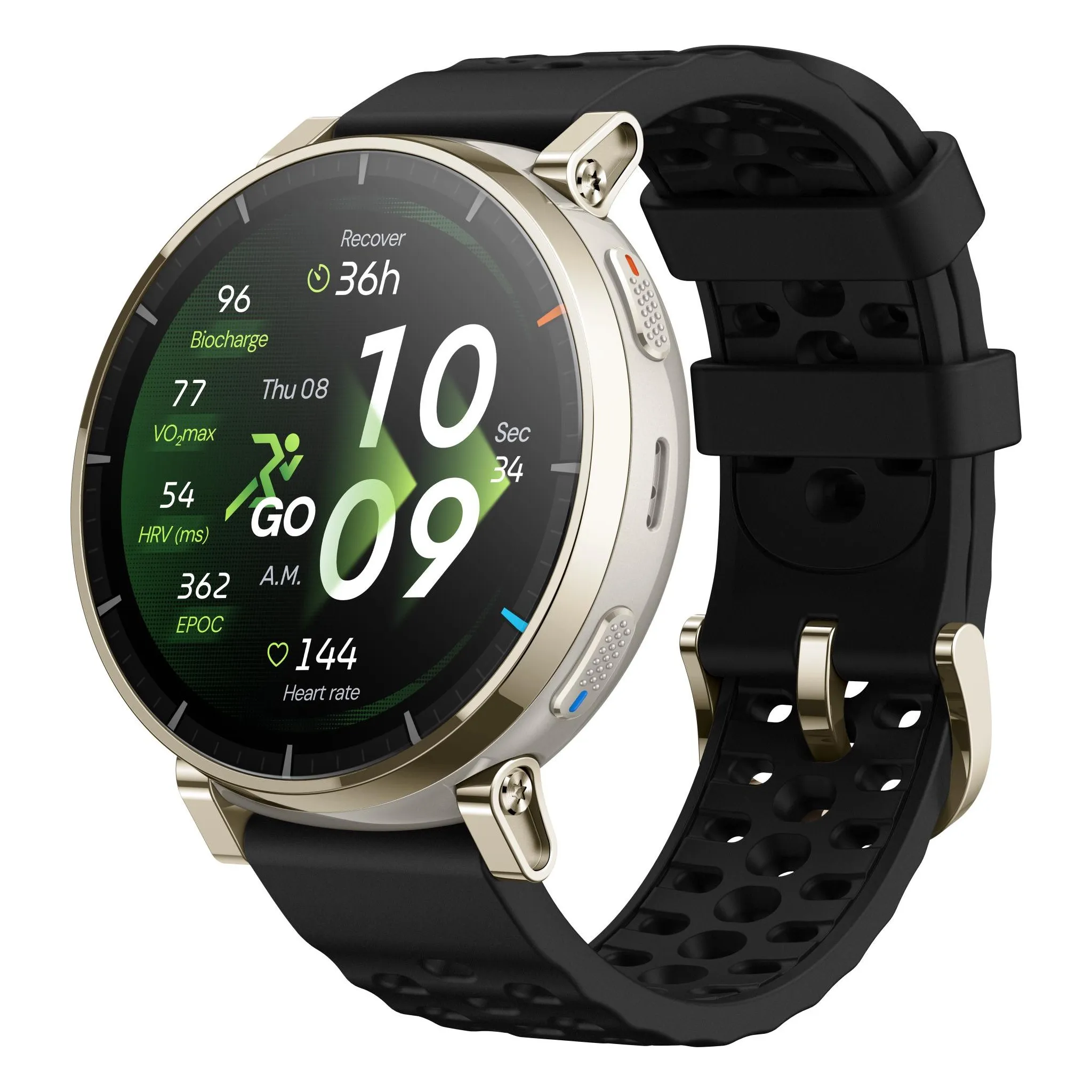 Fotografie 1 - Chytré hodinky Amazfit Active 3 Premium Apex Silver