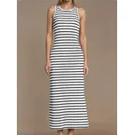 Sinsay - Pruhované maxi šaty - vícebarevná - 841AL-MLC - 841AL-MLC-XXS