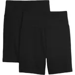 Dámské kraťasy GAP BIKE SHORT 2 PACK XXS Černá