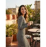 Sinsay - Pruhované midi šaty - vícebarevná - ZB859-MLC - ZB859-MLC-XXS