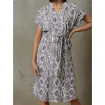 Sinsay - Viskózové midi šaty - vícebarevná - 642FI-MLC - 642FI-MLC-XL