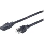 APC Power Cord, C13 to 5-15P, 2.4m AP9893